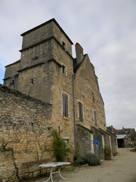 Façade est du château.