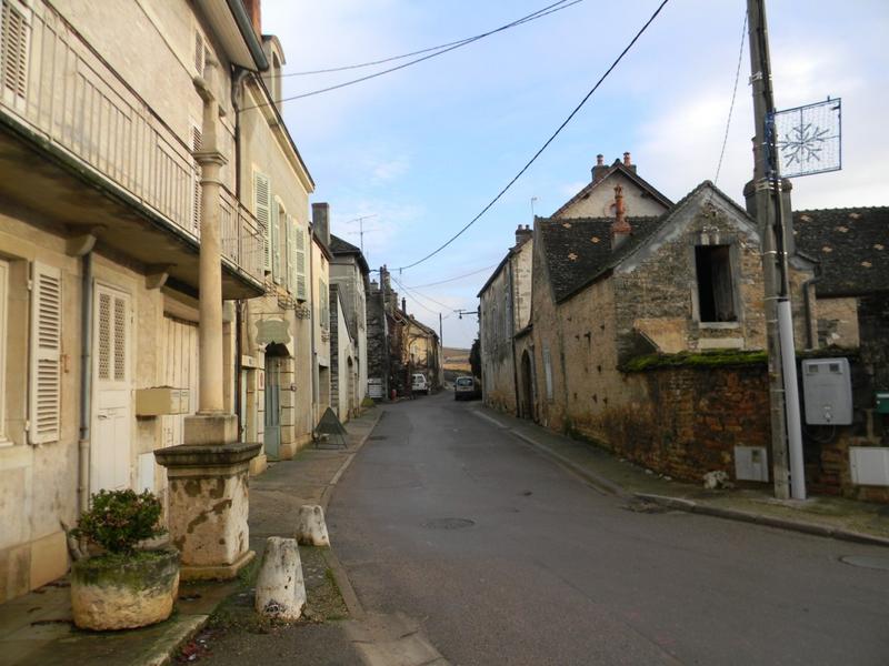 Vue vers le nord (rue Charmots).