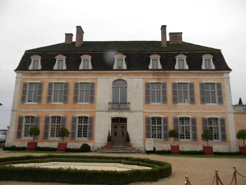 Façade ouest du château.