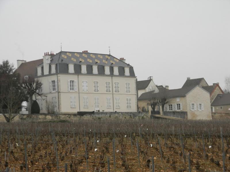 Façade ouest du château.