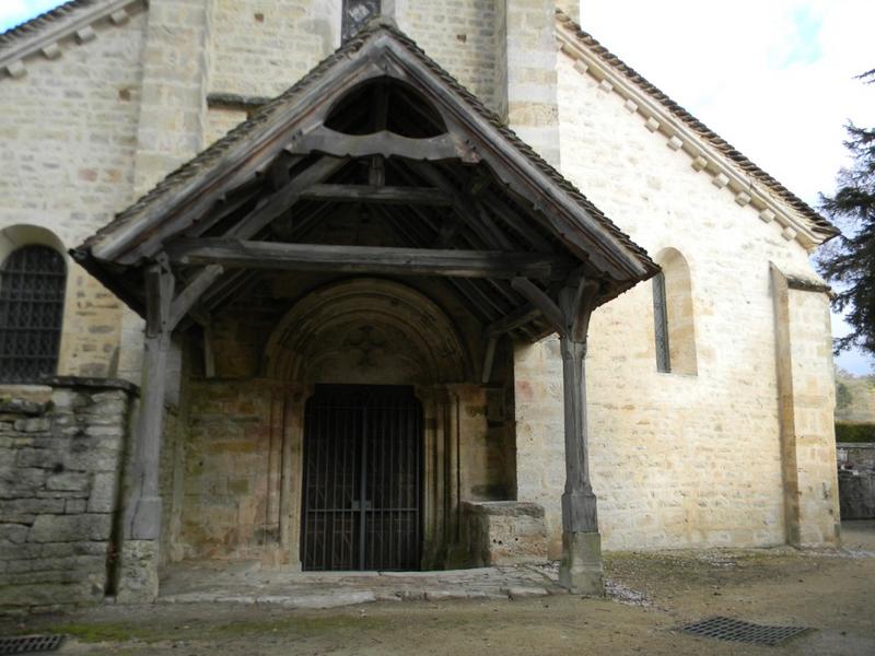 Portail, façade ouest.