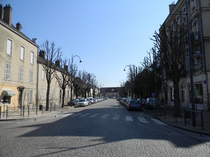 Vue vers la gare.