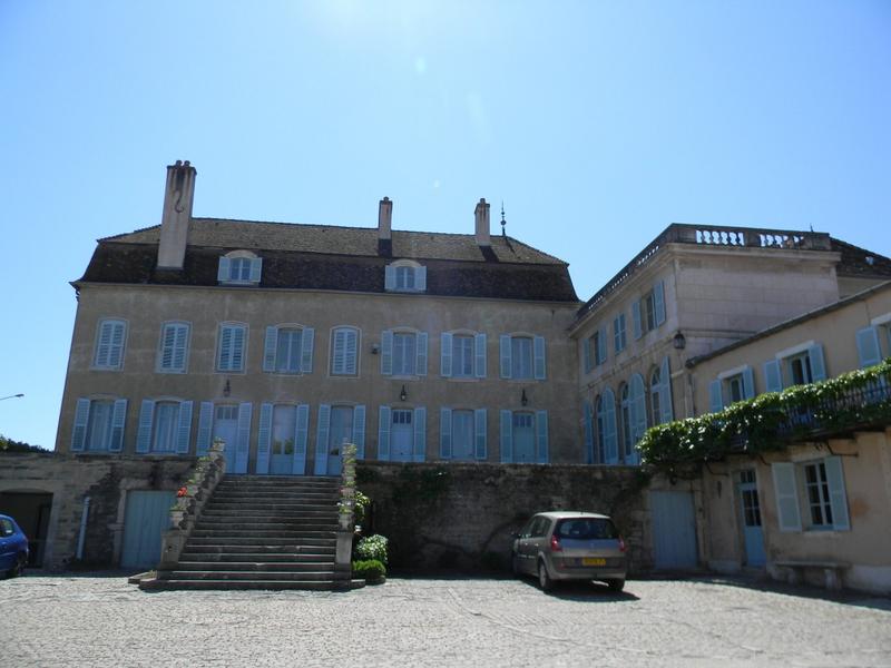 Façade nord de la maison.