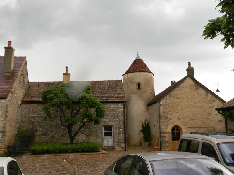 Façade ouest de l'aile est.