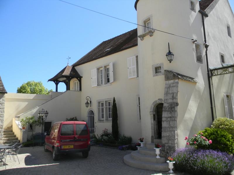 Façade ouest de la maison.