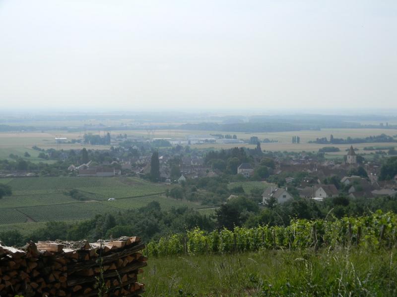 Vue depuis la table d'orientation (combe de Vaulon).