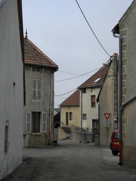 Vue vers le sud (rue des Sauterots).