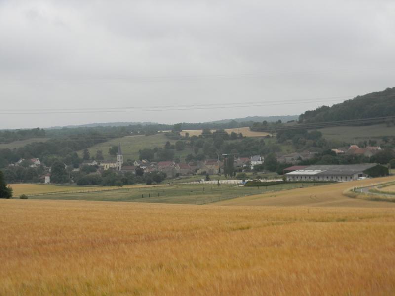 Vue depuis le nord-est (RD 31).