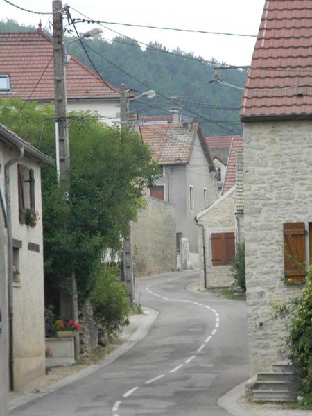Vue vers le nord (RD 35).