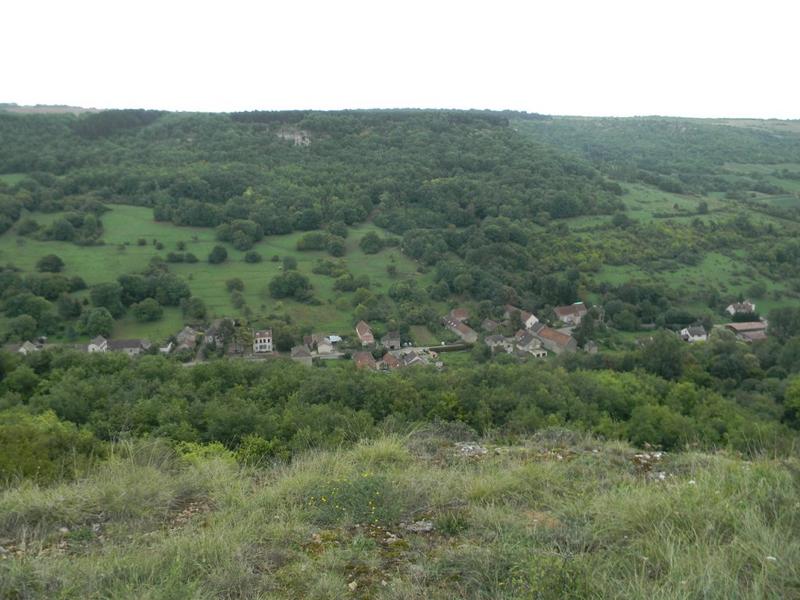 Vue vers l'est (Roches de Combeille).