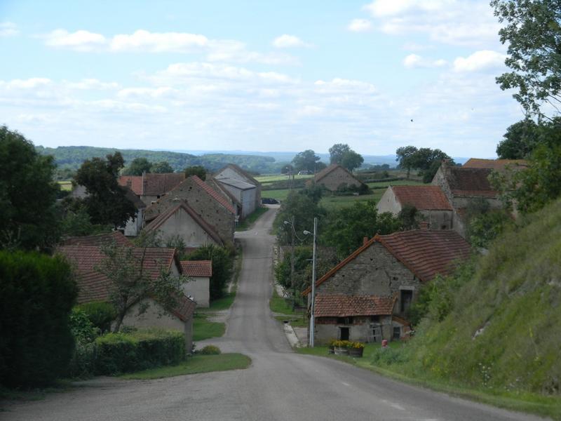 Vue vers l'ouest (RD 14B).