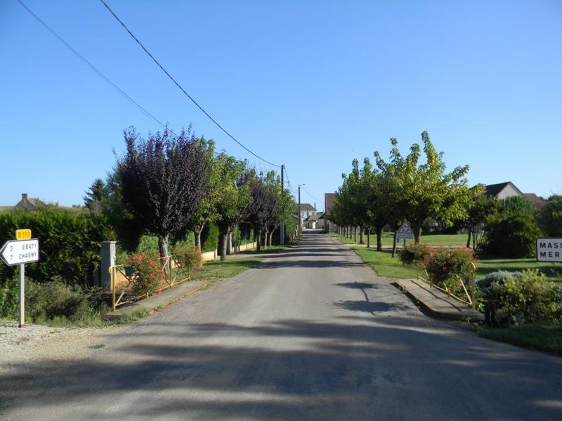 Vue vers le nord (rue du Lavoir).