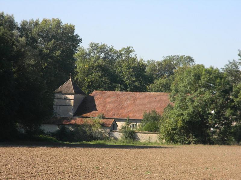 Façade est de l'aile est.