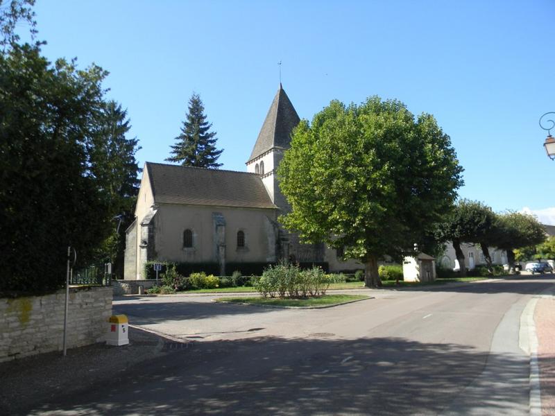 Façade nord de l'église.