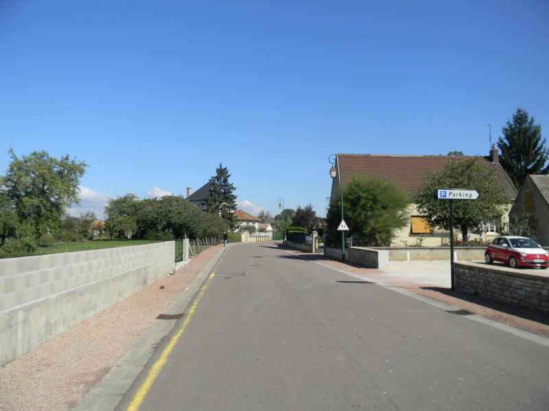 Vue vers le nord (rue de la Planche de Pierre).
