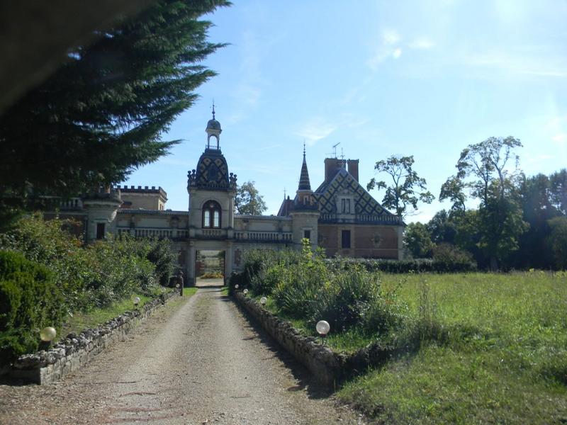 Façade nord de l'aile nord.