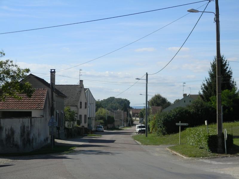 Vue vers l'ouest (rue Mercey).