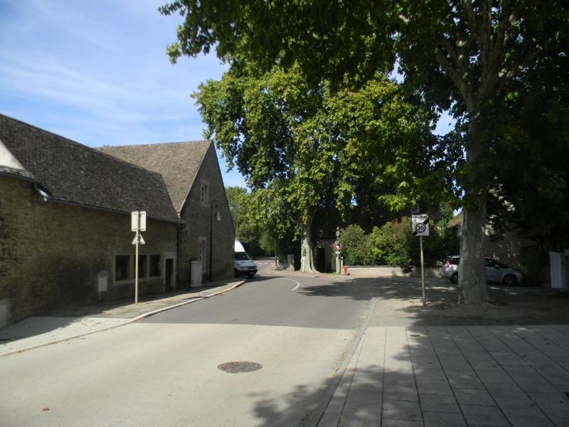 Vue vers le nord (rue de l'Eglise).