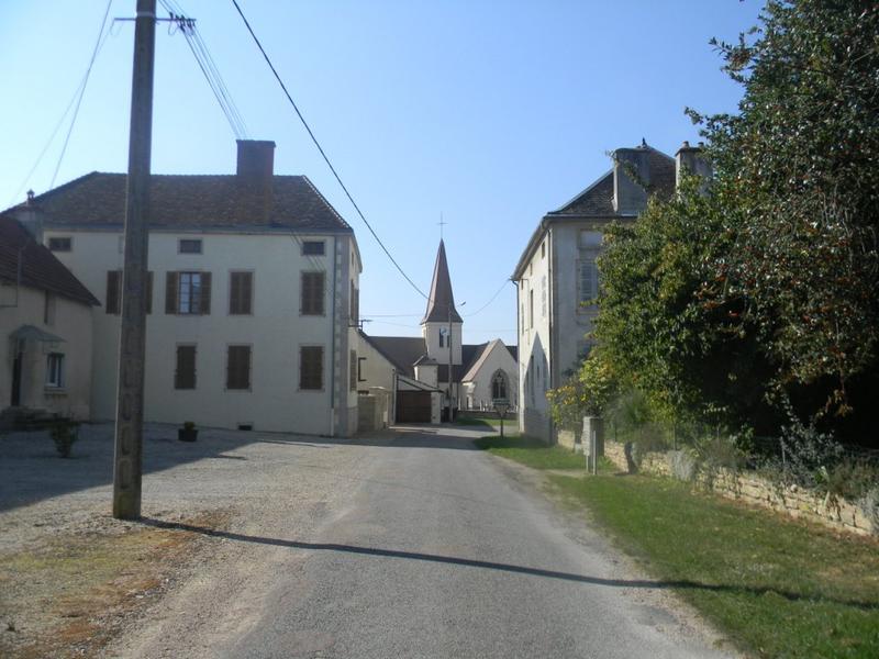 Vue vers le sud (rue des Ormes).