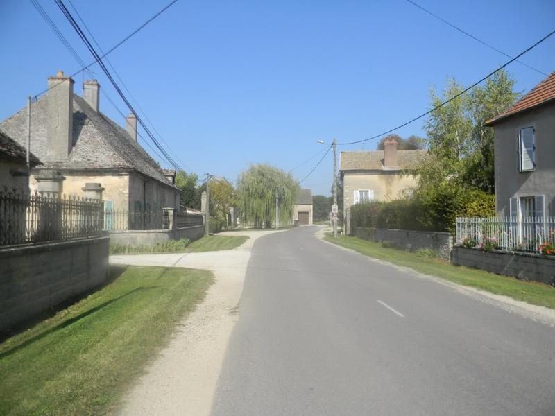 Vue vers le nord (RD 111).