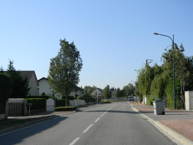 Vue vers l'ouest (rue de Cîteaux).