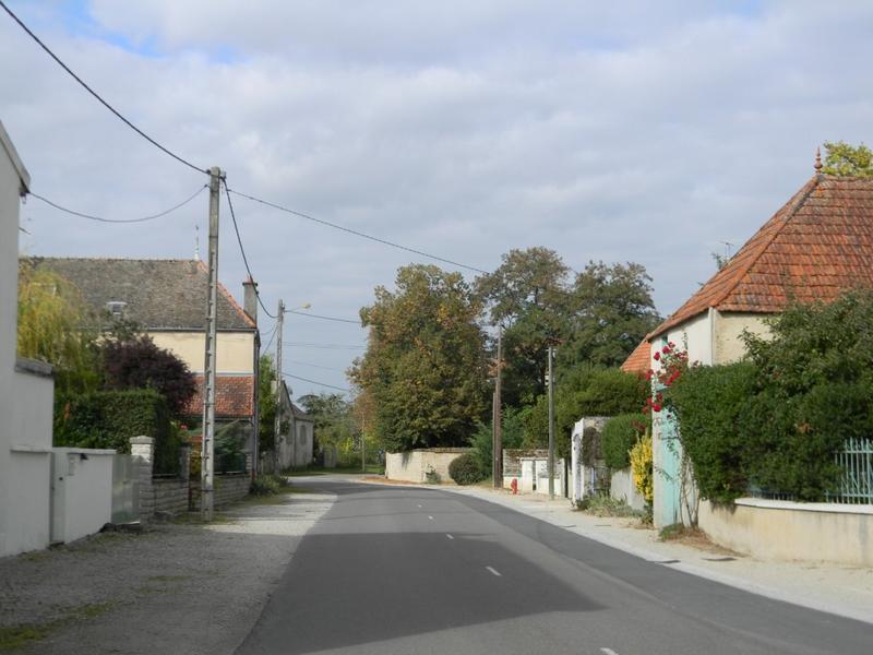 Vue vers l'ouest (rue du Pont).
