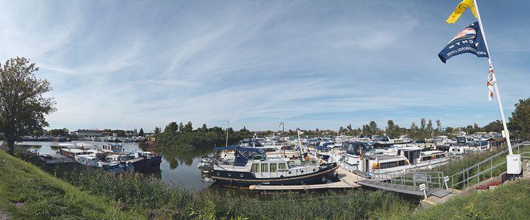 Vue d'ensemble : les appontements.