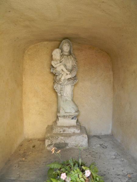 Vierge à l'enfant.