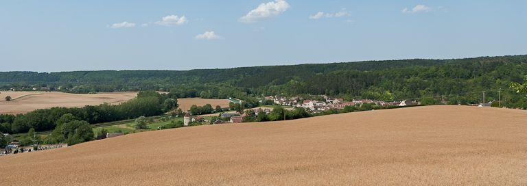 Vue générale du canal.