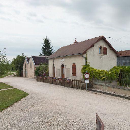 Vue de la maison éclusière.