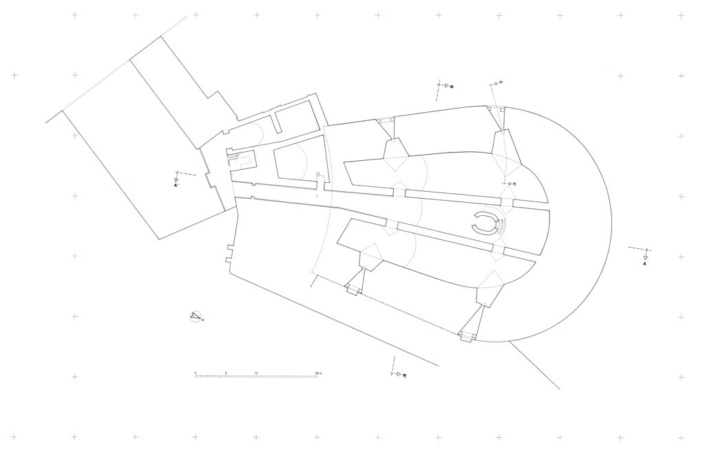 Boulevard des Filles. Plan du niveau 1.