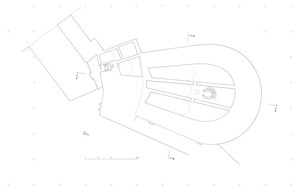 Boulevard des Filles. Plan du niveau 2.