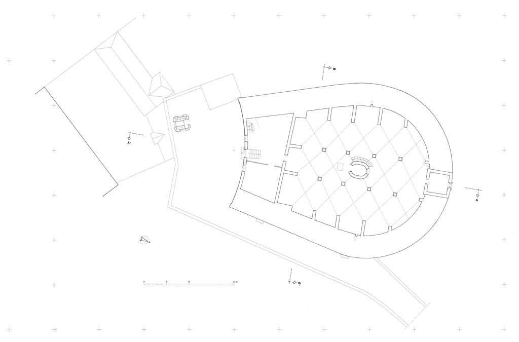 Boulevard des Filles. Plan du niveau 3.