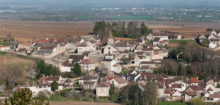 Eglise dans son site.