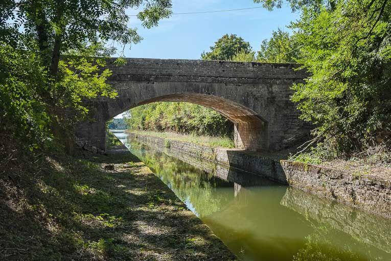 Vue du pont depuis l'amont.