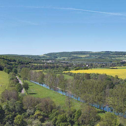 Le viaduc dans son environnement.