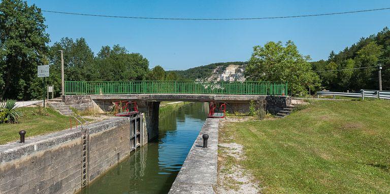 Le pont vu du sas.