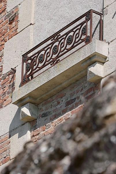 Détail du garde-corps.