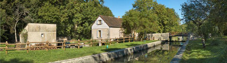Site de l'écluse 44 du versant Seine, dite de Chantenot (canal du Nivernais)