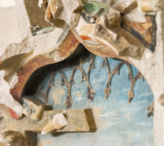 La Crucifixion, détail.