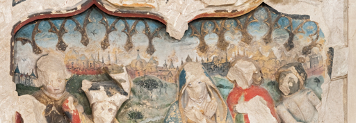 Le Portement de croix, détail.