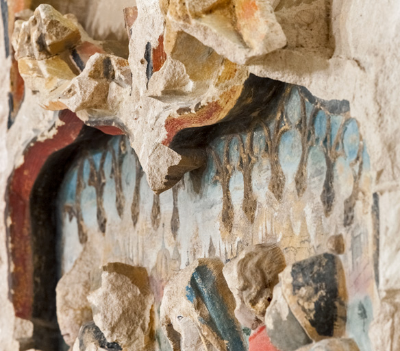 Le Portement de croix, détail.