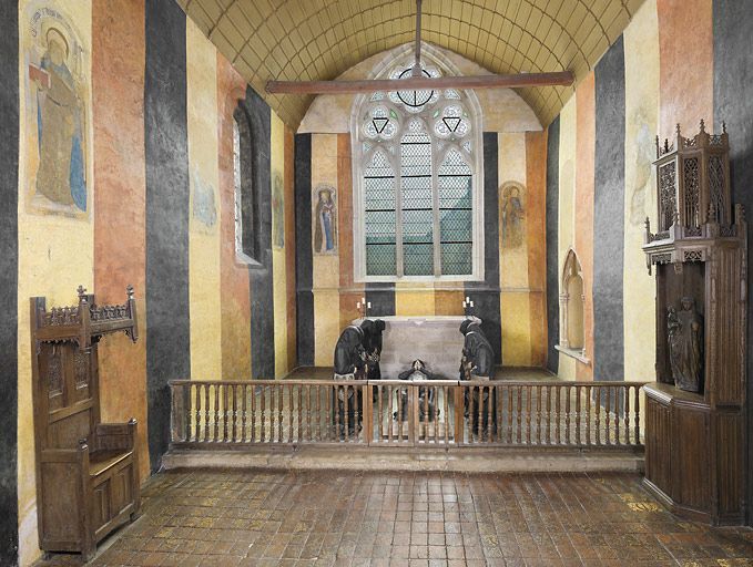 Vue d'ensemble de la chapelle.