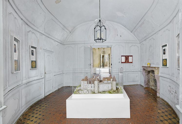 Salle à manger de la tour sud-ouest.