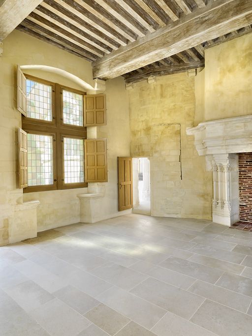 Logis des Hôtes : intérieur, pièce de droite.