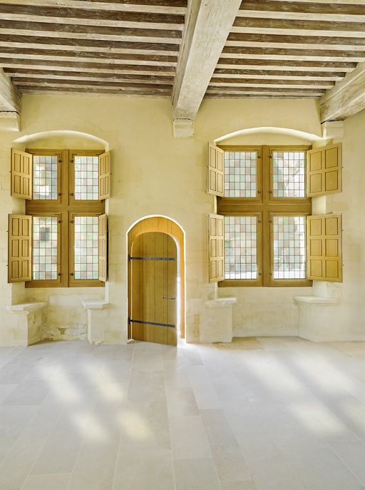 Logis des Hôtes : intérieur, pièce de droite.