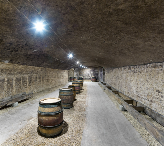 Caves, rez-de-chaussée : vaisseau central.