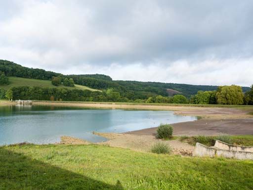 Barrage du contre-réservoir de Grosbois (canal de Bourgogne)