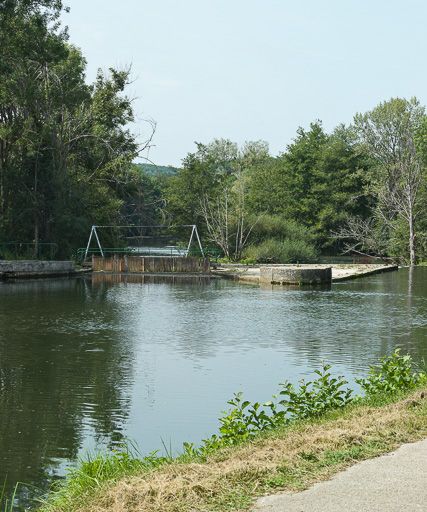 Vue du barrage.