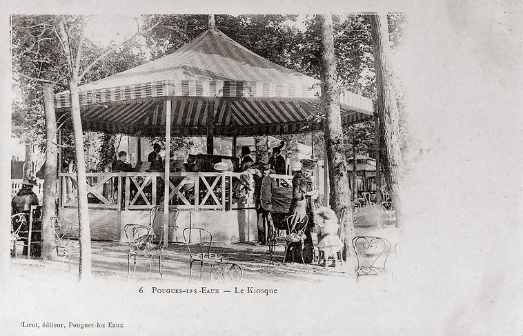 Kiosque à musique.